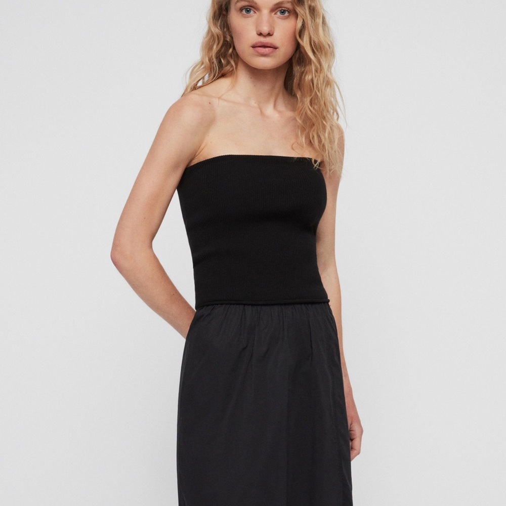 All Saints Sono Dress, black size 2 NWT - Picture 2 of 7